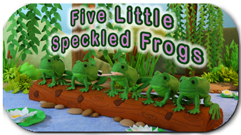 five little speckled frogs