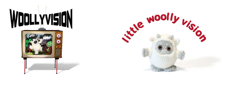 Woolly Vision + Little Woolly Vision Logos